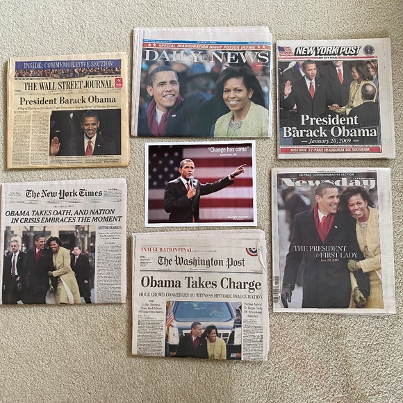 12 Newspapers I President Obama Inauguration Coverage I NY & Nationals - Picture 4 of 16